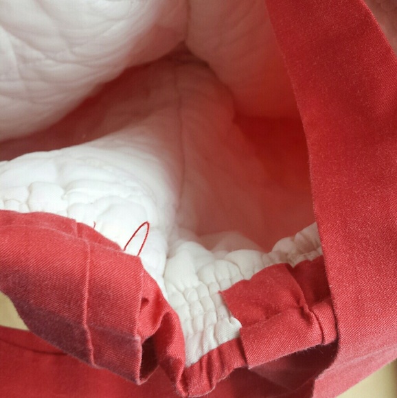 Vintage handmade red snow pants - Picture 3 of 3